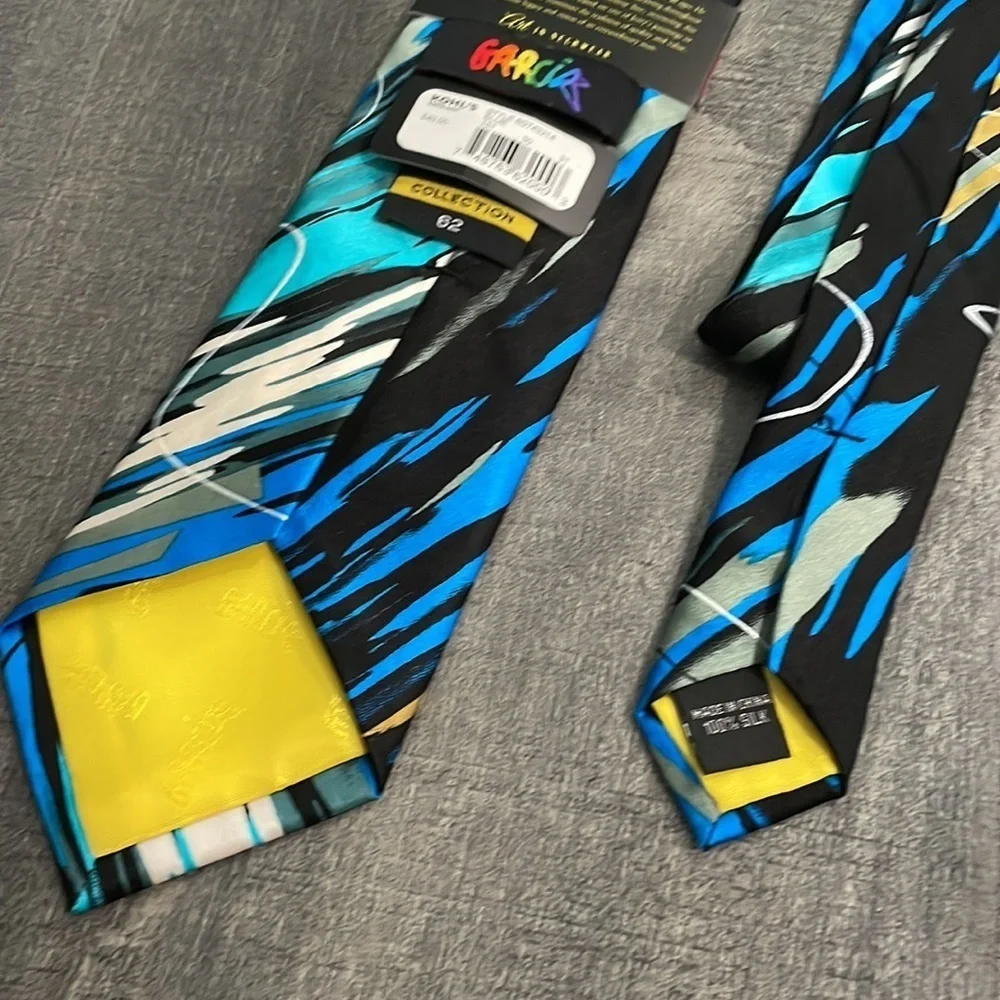 Jerry Garcia Silk Necktie Tie NEW California Mission Collection & Zoot set of 2